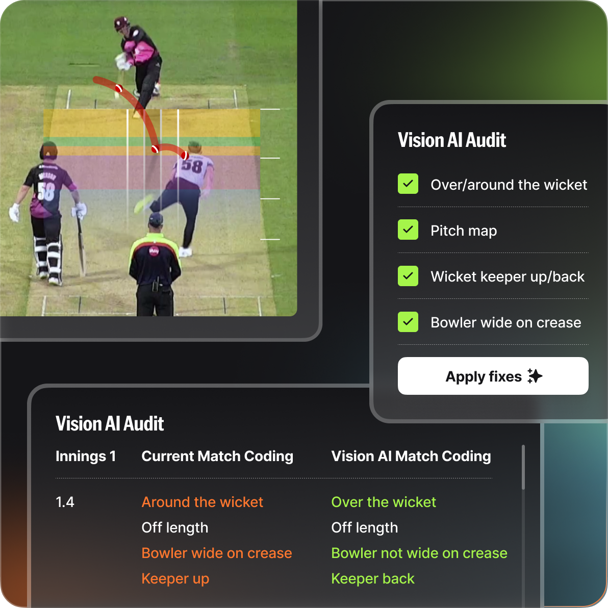 NV Play UX vision AI audit showing rich data captured and fixed